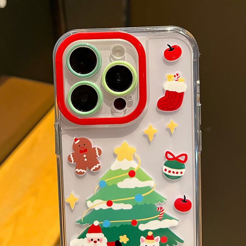 Glowing Christmas Tree Phone Case for iPhone - Funoky