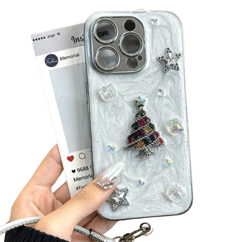 Charming 3D Christmas Tree Phone Case for iPhone - Funoky