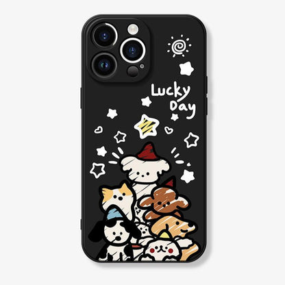 Fun Christmas Dog Phone Case For iPhone - Funoky