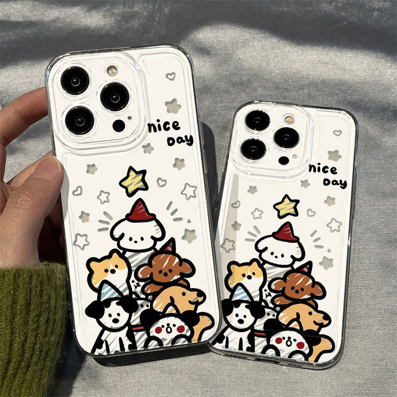 Fun Christmas Dog Phone Case For iPhone - Funoky